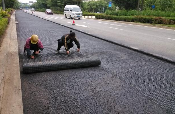 大慶雙向土工格柵案例